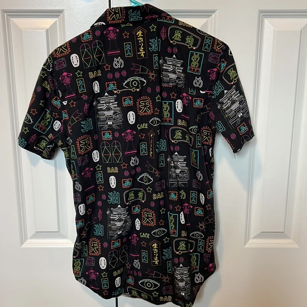Spirited Away Studio Ghibli Button Up Top - Picture 2 of 2